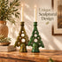 Tamegroute Candle Holder, Green & Ocher Moroccan Pottery, Handmade Ceramic Candlestick, Rustic Decor