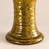 Tamegroute Candle Holder, Moroccan Pottery Candelabra, Handmade Ceramic Decor, Olive Green Candle Stand