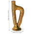 Tamegroute Vase Yellow Moroccan Pottery, Handmade Ceramic Vase, Sculptural Decor, Moroccan Home Accent