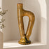 Tamegroute Vase Yellow Moroccan Pottery, Handmade Ceramic Vase, Sculptural Decor, Moroccan Home Accent