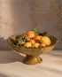 Bring desert heritage to your table with an Art of handmade Tamegroute green bowl.