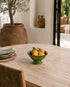 Infuse timeless character into your kitchen with our Art of handmade Tamegroute pedestal fruit bowl.