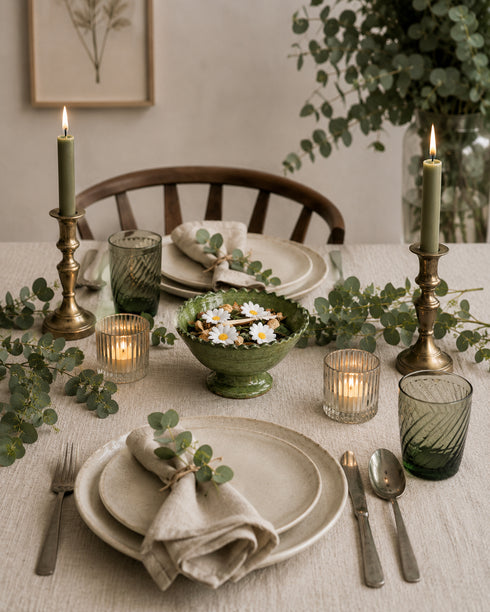 Infuse timeless character into your kitchen with our Art of handmade Tamegroute pedestal fruit bowl.