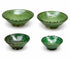 Elevate your dining table centerpiece with our handmade Moroccan Tamegroute stemmed fruit bowl, a timeless piece of artisan pottery crafted in Morocco.