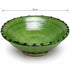 Elevate your dining table centerpiece with our handmade Moroccan Tamegroute stemmed fruit bowl, a timeless piece of artisan pottery crafted in Morocco.