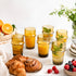 Elevate your daily hydration with our Art of handmade traditional Moroccan Beldi glasses set.