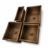 Transform your counter with a luxurious Art of handmade brass rectangular sink.