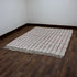 White Grid Rug, Moroccan Wool Rug, Handmade Berber Rug, Geometric Area Rug, Beni Ourain Carpet