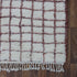 White Grid Rug, Moroccan Wool Rug, Handmade Berber Rug, Geometric Area Rug, Beni Ourain Carpet
