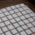 White Grid Rug, Moroccan Wool Rug, Handmade Berber Rug, Geometric Area Rug, Beni Ourain Carpet