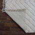 White Moroccan Wool Rug, Handmade Berber Rug, Textured Beni Ourain Carpet