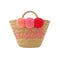 Wholesale Personalized Straw Basket, Customized Woven Beach Bag for Women