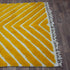 Yellow Moroccan Rug, Chevron Area Rug, Handmade Berber Rug, Mustard decorative Geometric Carpet