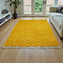 Yellow Moroccan Rug, Chevron Area Rug, Handmade Berber Rug, Mustard decorative Geometric Carpet