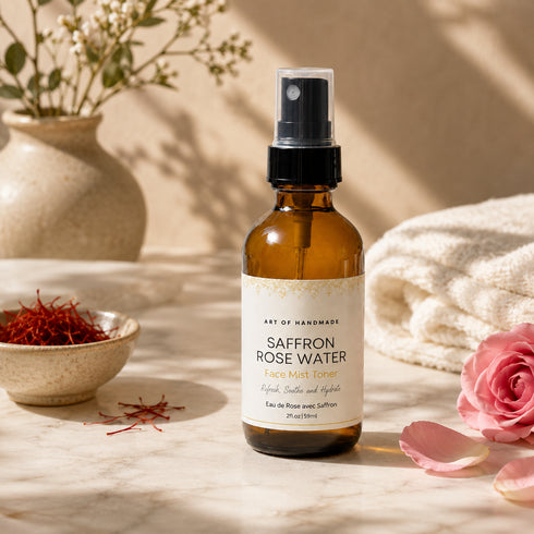Moroccan Saffron & Rose Water Facial Toner
