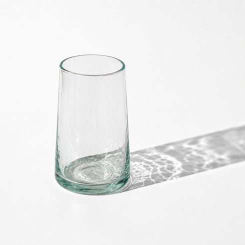 Bring historic Marrakech cafe charm to your table with our authentic Moroccan Beldi glass.