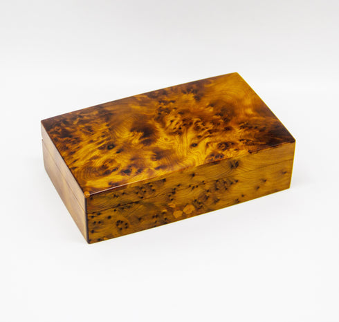 Large Wood Box Hand Carved Wooden Multipurpose Keepsake Jewelry Decorative Art Box Storage Organizer, Jewelry Box, Coffee Table Decor, Farmhouse Decor Delight 8X5X2.5 Inch