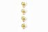 Handmade decorative brass double wall hook for home decor
