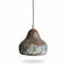 Enhance your living space with an Art of handmade copper pear light