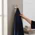 Handmade minimalist brass wall hook for modern home decor