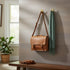 Handmade decorative brass double wall hook for home decor