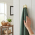 Handmade decorative brass double wall hook for home decor