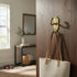 Handmade decorative brass double wall hook for home decor