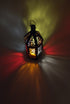 Vintage Candle Lantern, Moroccan Style Decorative Hanging Lantern, Metal Tabletop Lantern, Halloween Candle Holders for Outdoor Patio