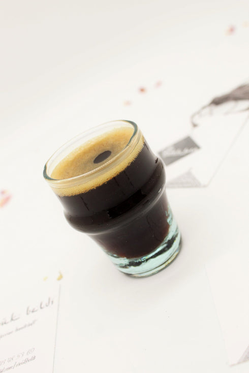 Lot of 6 Murano Style Drinking Glasses | Drinking Water Glass Set | Stemless Wine Glasses | Made in Morocco, Wedding Decor, Cocktail Glass