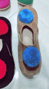 Womens Moroccan Suede Babouche Slippers, Handmade Slippers, Womens Suede Slippers, Babouche, Moroccan craft poms
