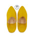 Premium Yellow Moroccan Men's Slippers, Classic Pointed Men Shoes Morocco, Moccasins Men Slippers, Leather Shoes, Interior made of leathe