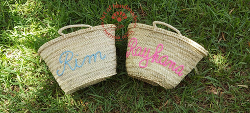 Personalized Bachelorette Party bridal handbag Gift Bag Bridesmaid Bag Bachelorette Custom Beach bag for kids friends , Customized Basket