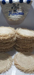Set of 2 OR 4 OR 6 Natural Placemats, Boho Placemats, Fringe Handwoven Placemats, seagrass Straw Placemats, Wicker Pads, coaster raffia