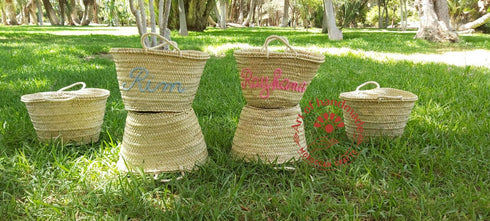 Personalized Bachelorette Party bridal handbag Gift Bag Bridesmaid Bag Bachelorette Custom Beach bag for kids friends , Customized Basket