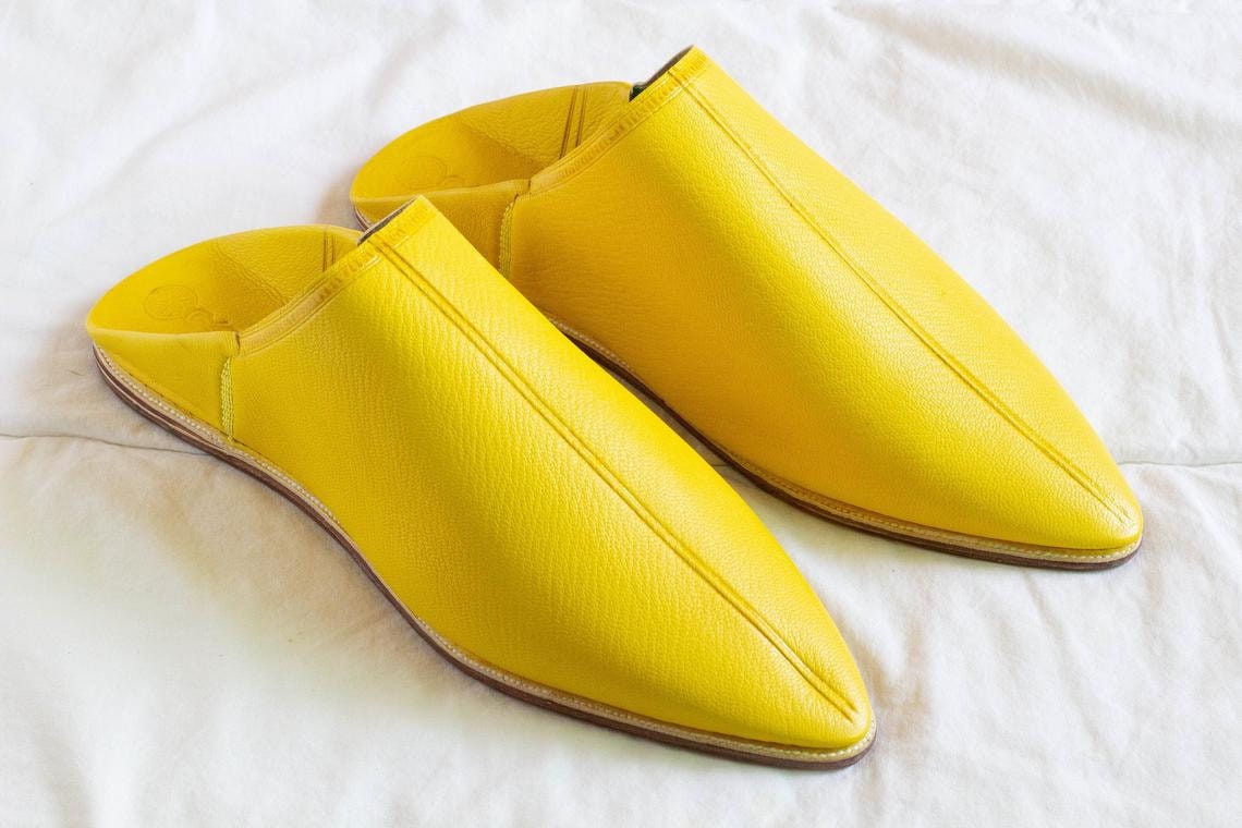 Moroccan slippers mens 2025