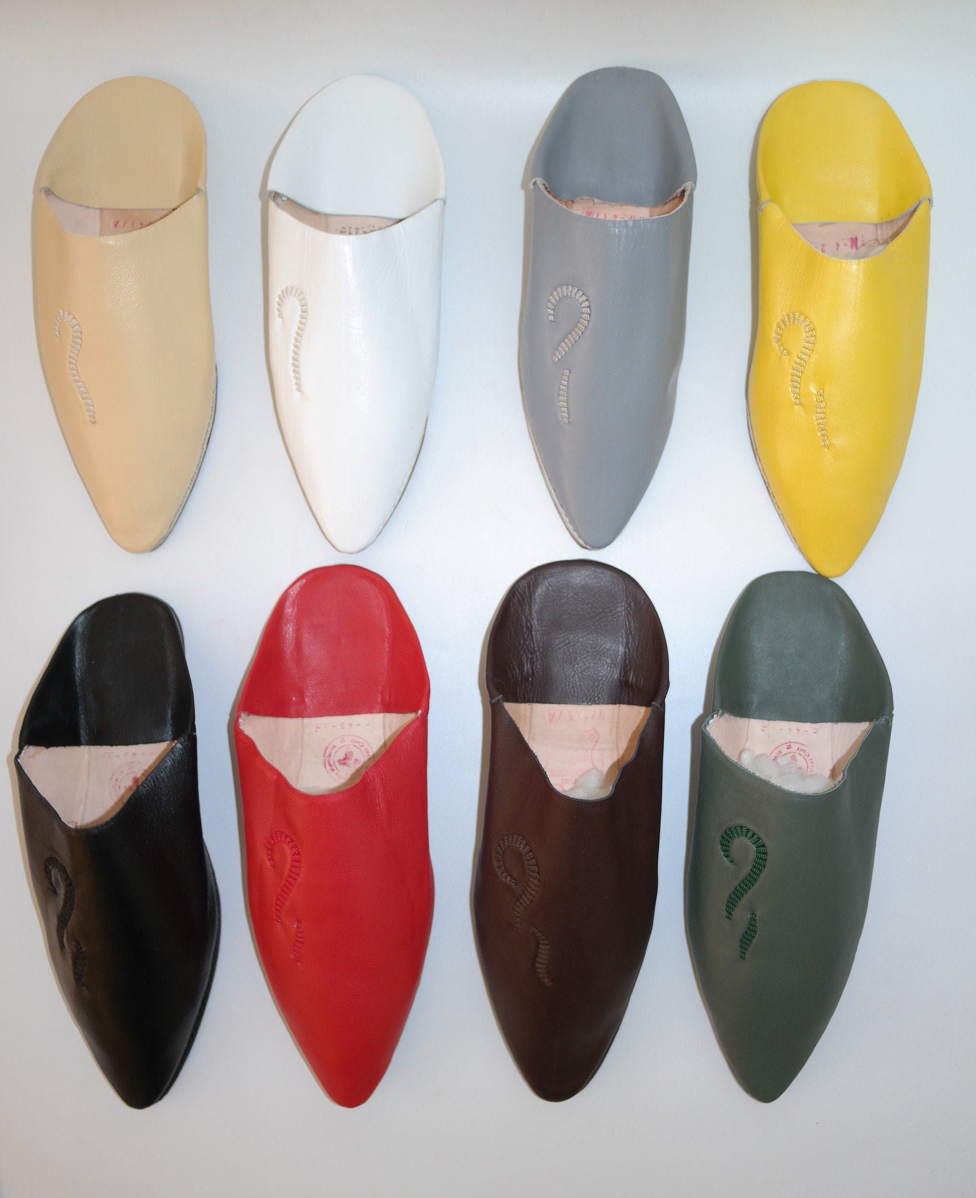 ☆特殊部隊☆ Art Of Handmade Moroccan Men´s Slippers Babouche Classic Pointed  Men Shoe